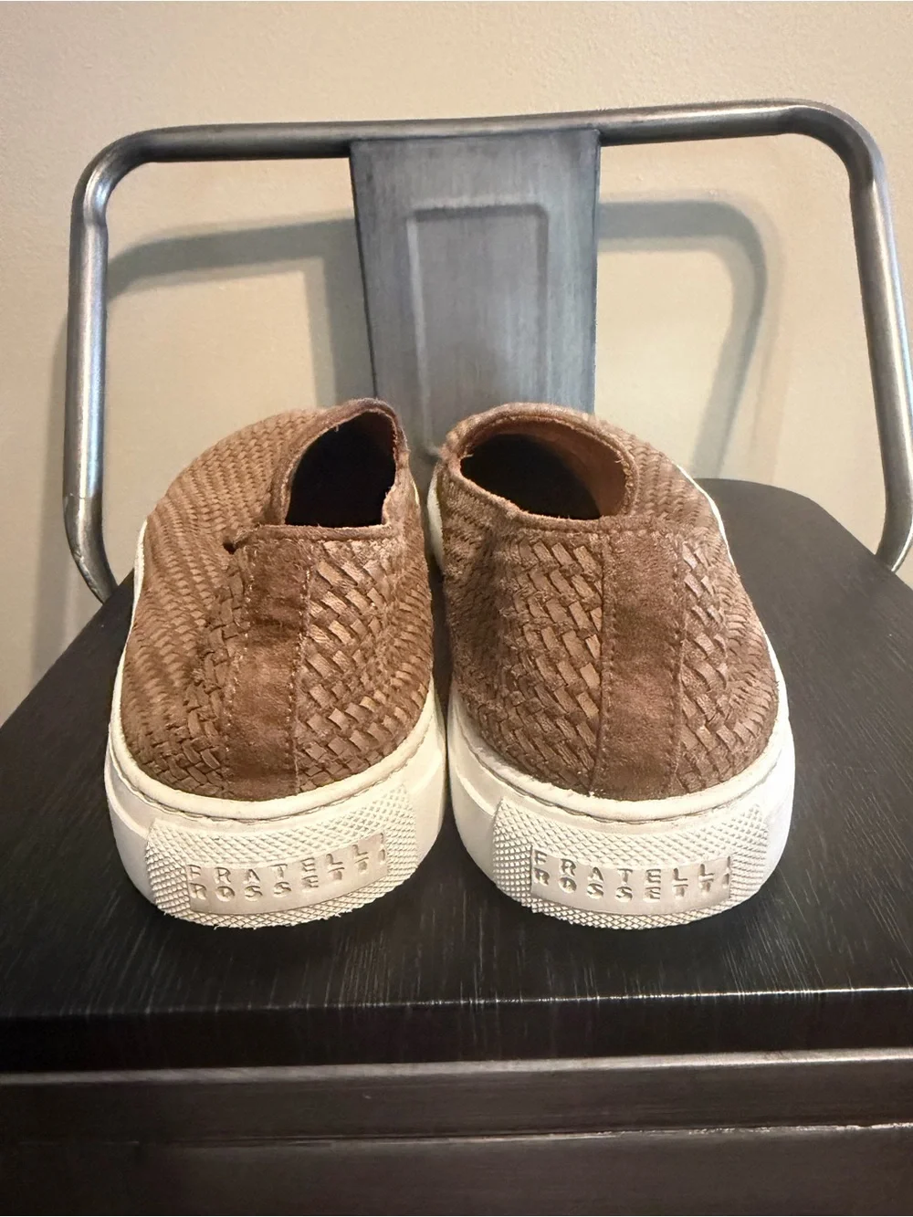 Fratelli Rossetti ONE Woven Suede Sneakers Men’s 8